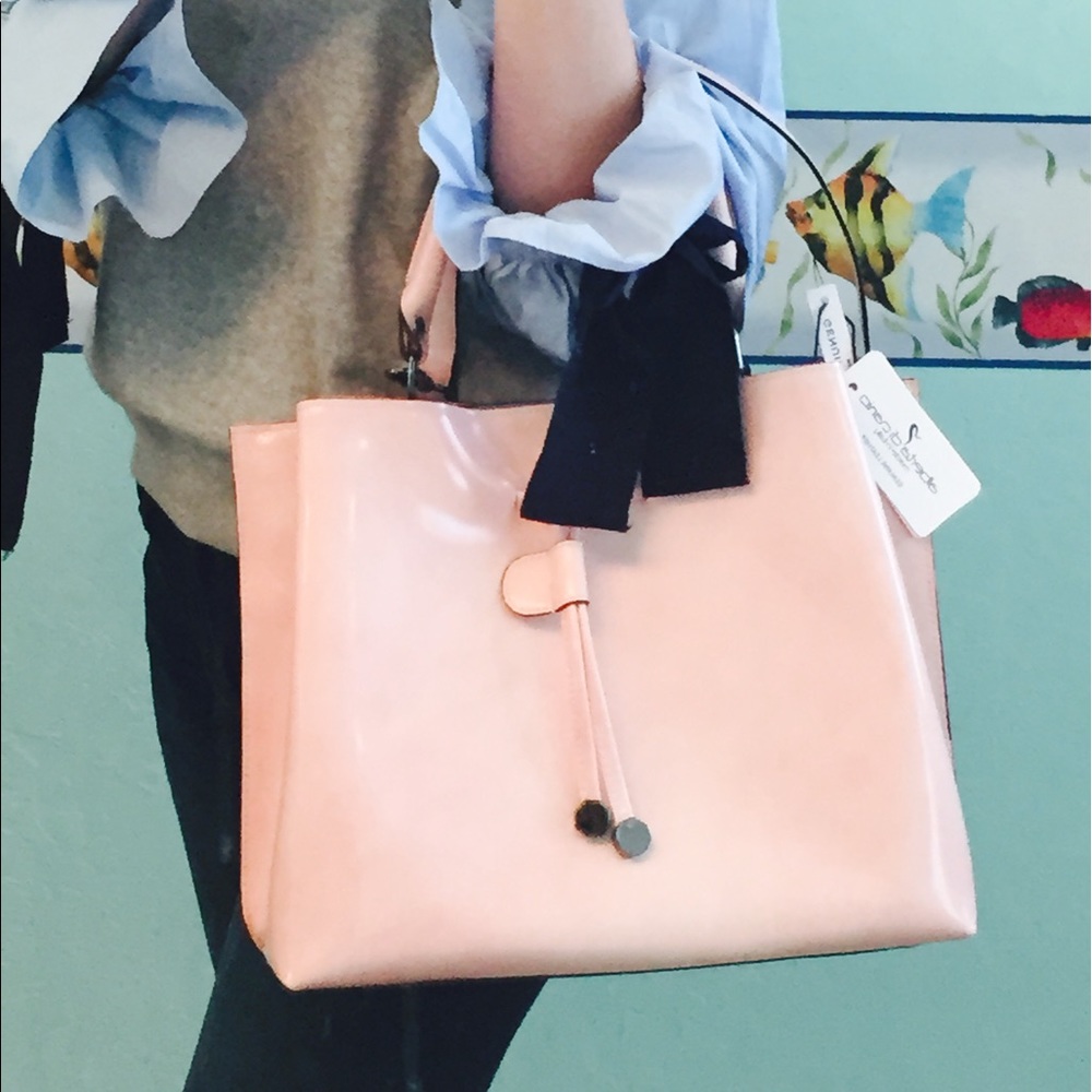 COPY - Pale Pink Italy Bag New